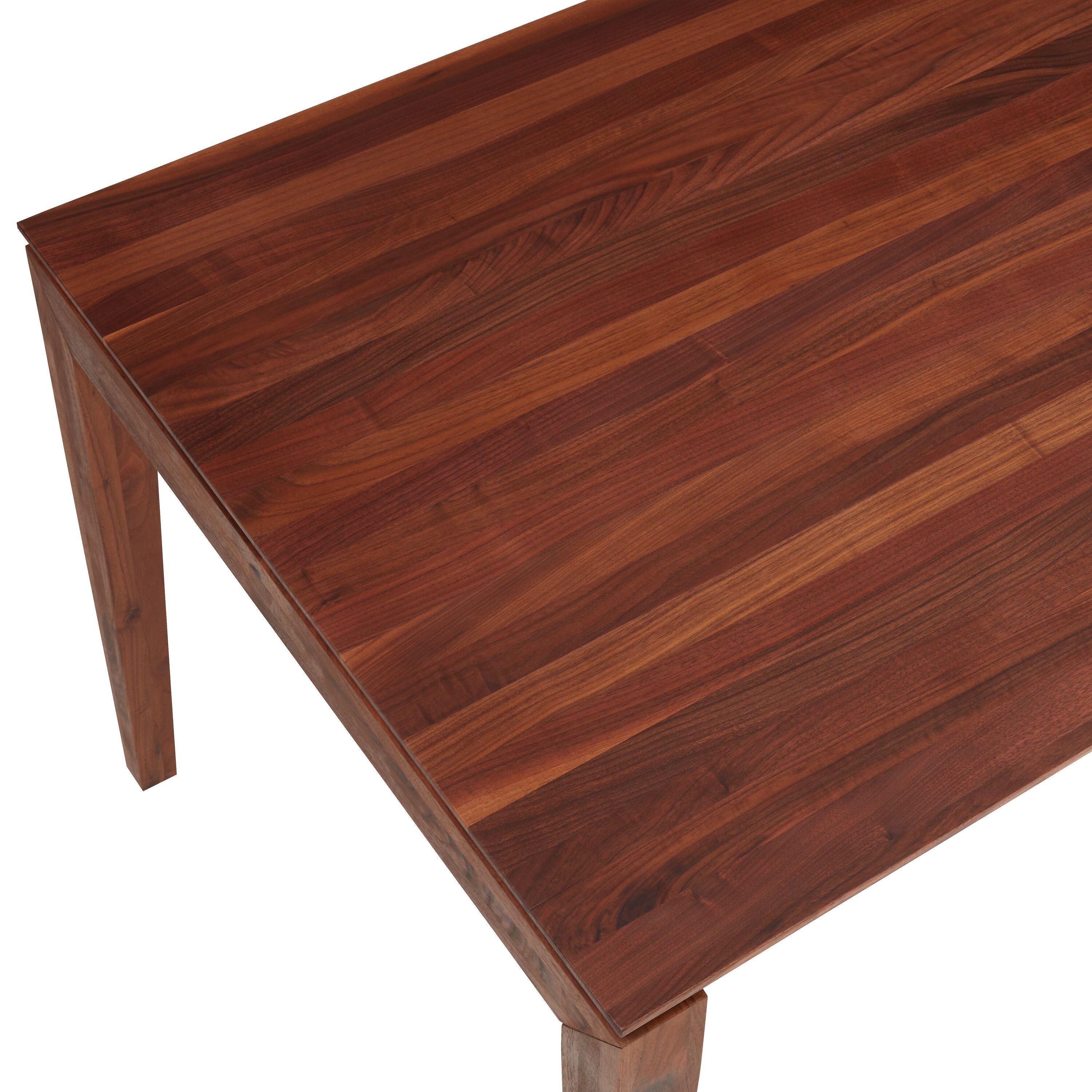 MEDICI Ausziehtisch - Nussbaum / B: 150.0 cm x T: 90.0 cm x H: 76.5 cm
