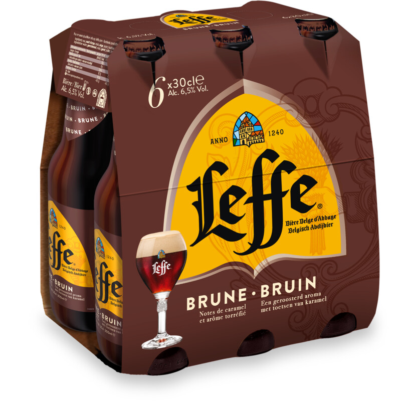 Leffe Bruin abdijbier 6-pack