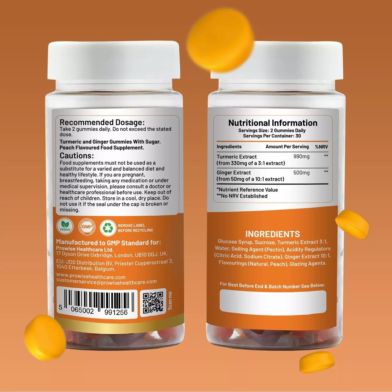 Prowise Healthcare - Kurkuma-Ingwer-Gummis