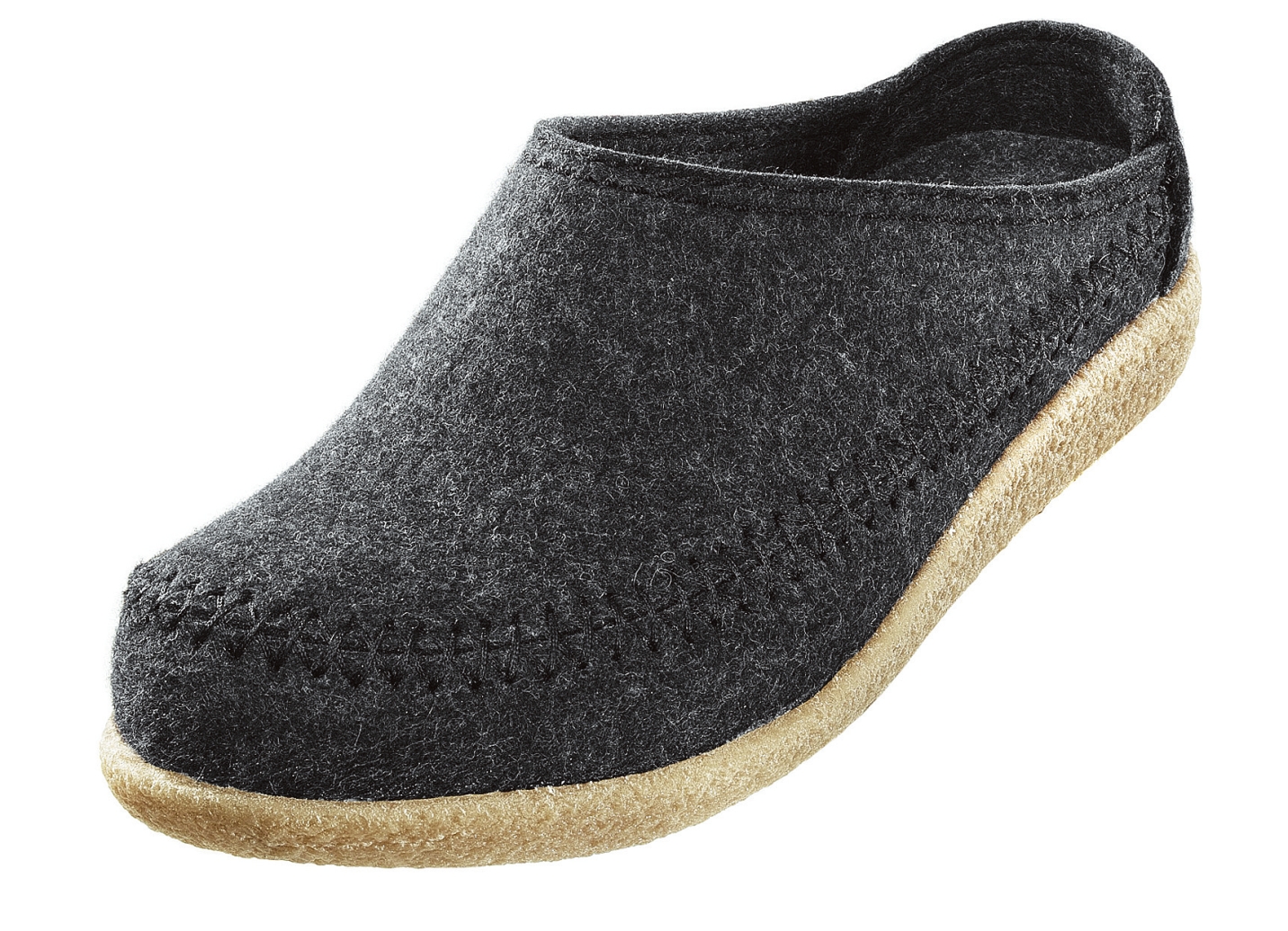 Haflinger Hausschuh aus Wollfilz