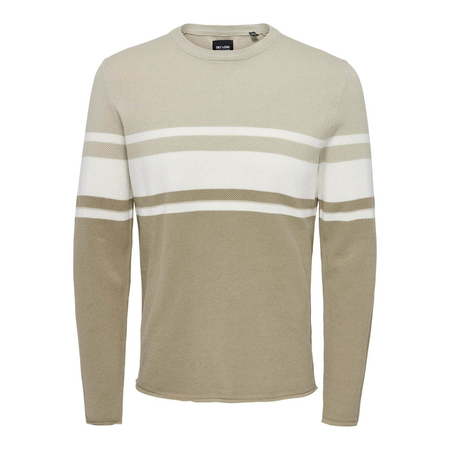 Only & Sons  Niguel Reg 12 Block Crew Knit