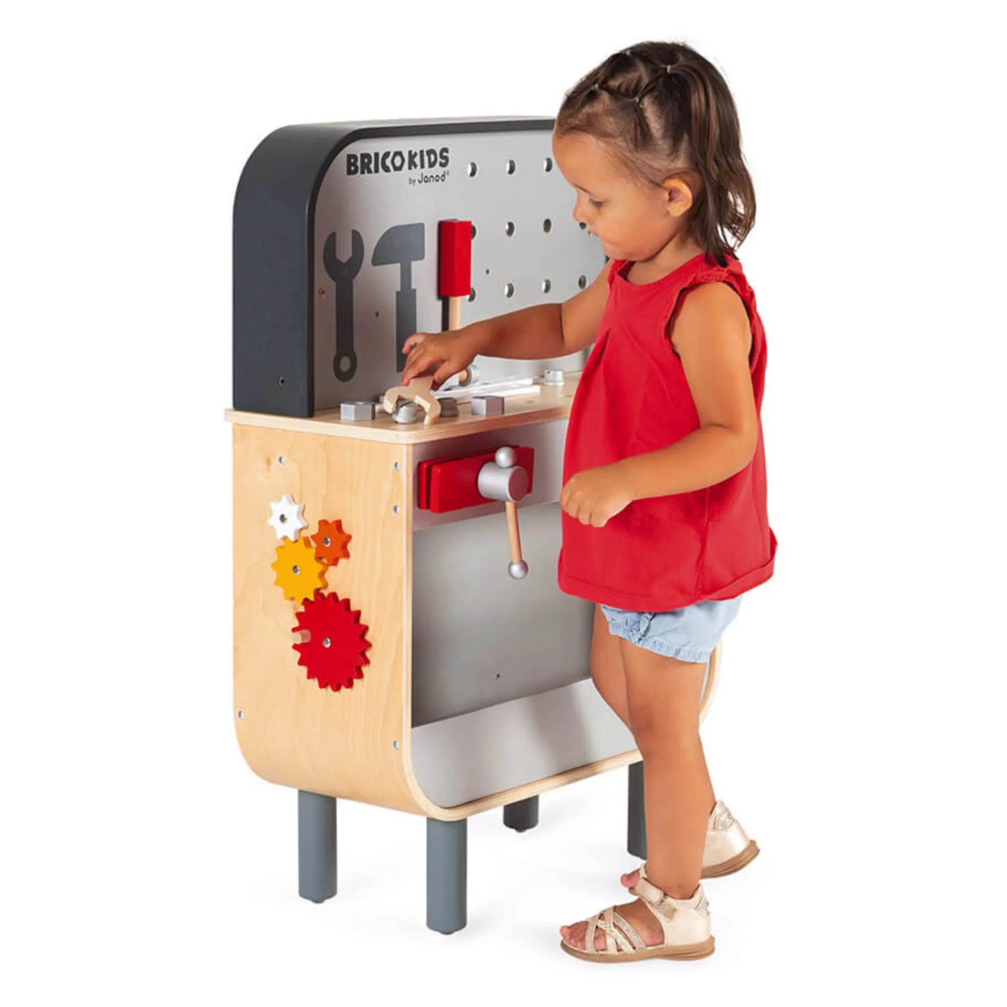Janod Établi Réversible Brico'Kids