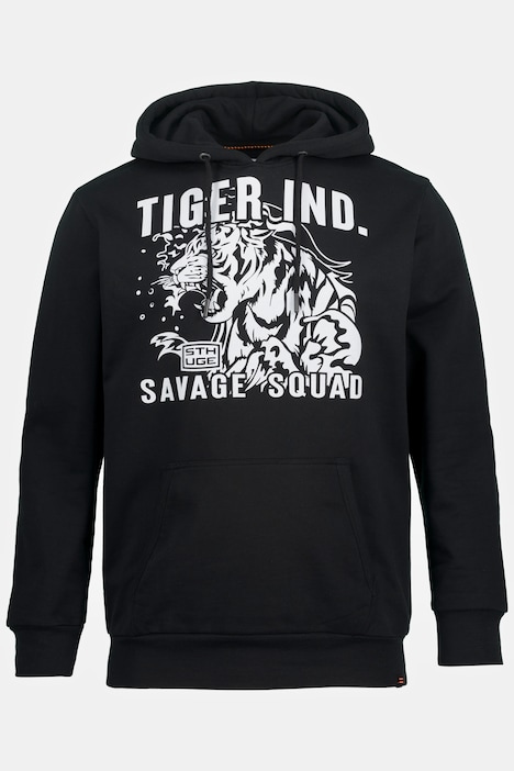 STHUGE Hoodie, Sweater, XL Print, Kapuze, Langarm, bis 8 XL