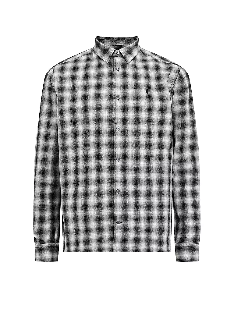 ALLSAINTS Hemd Regular Fit ELEKTRA schwarz