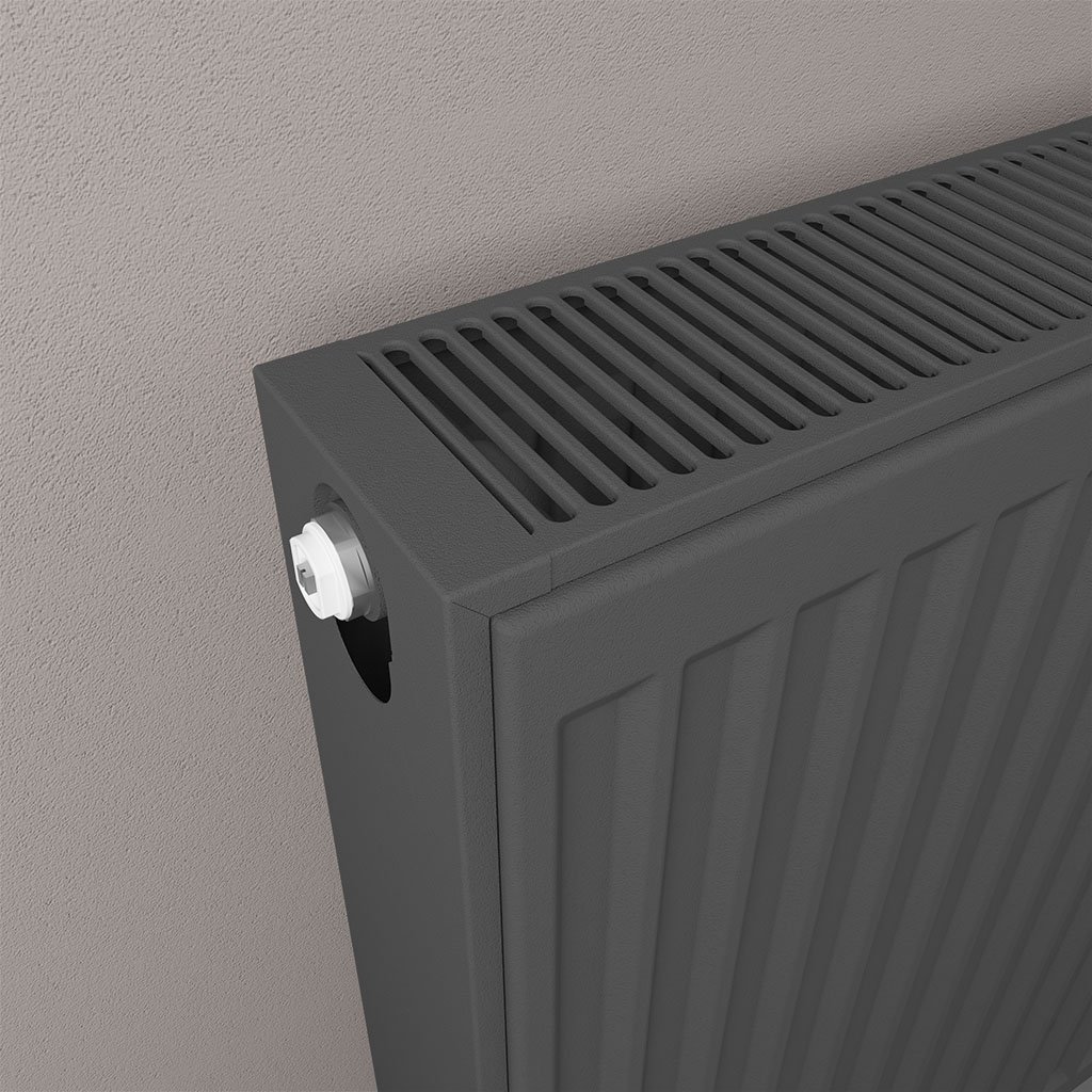 Eastbrook Type 22 paneelradiator 180x60cm 3734W antraciet