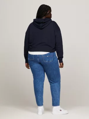 Blusa de moletom cropped essencial e descontraída