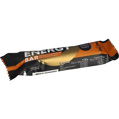 Energibar m. peanuts og karamel