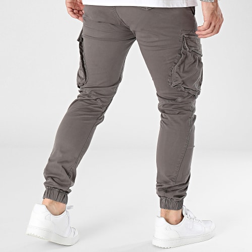 Pantalon Cargo Gris