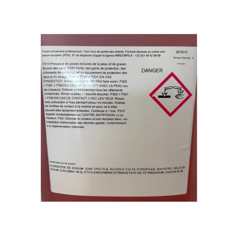 KEMNET - Super dégraissant sols et surfaces- K Must - 5L