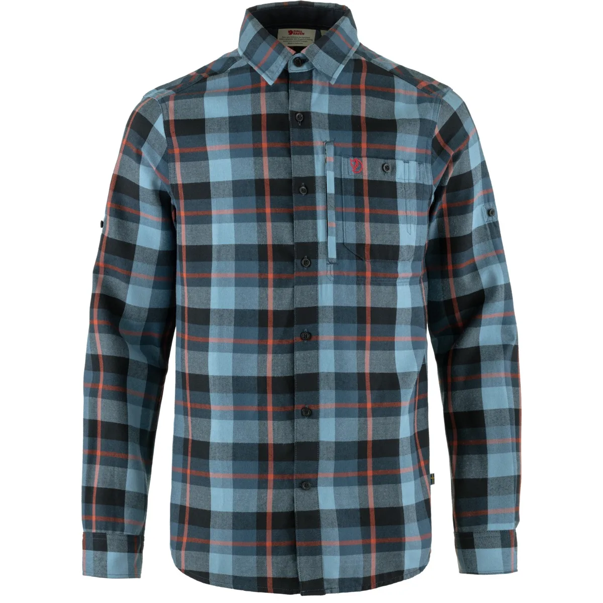Fjällräven Men's Fjällglim Shirt Indigo Blue-Dawn Blue