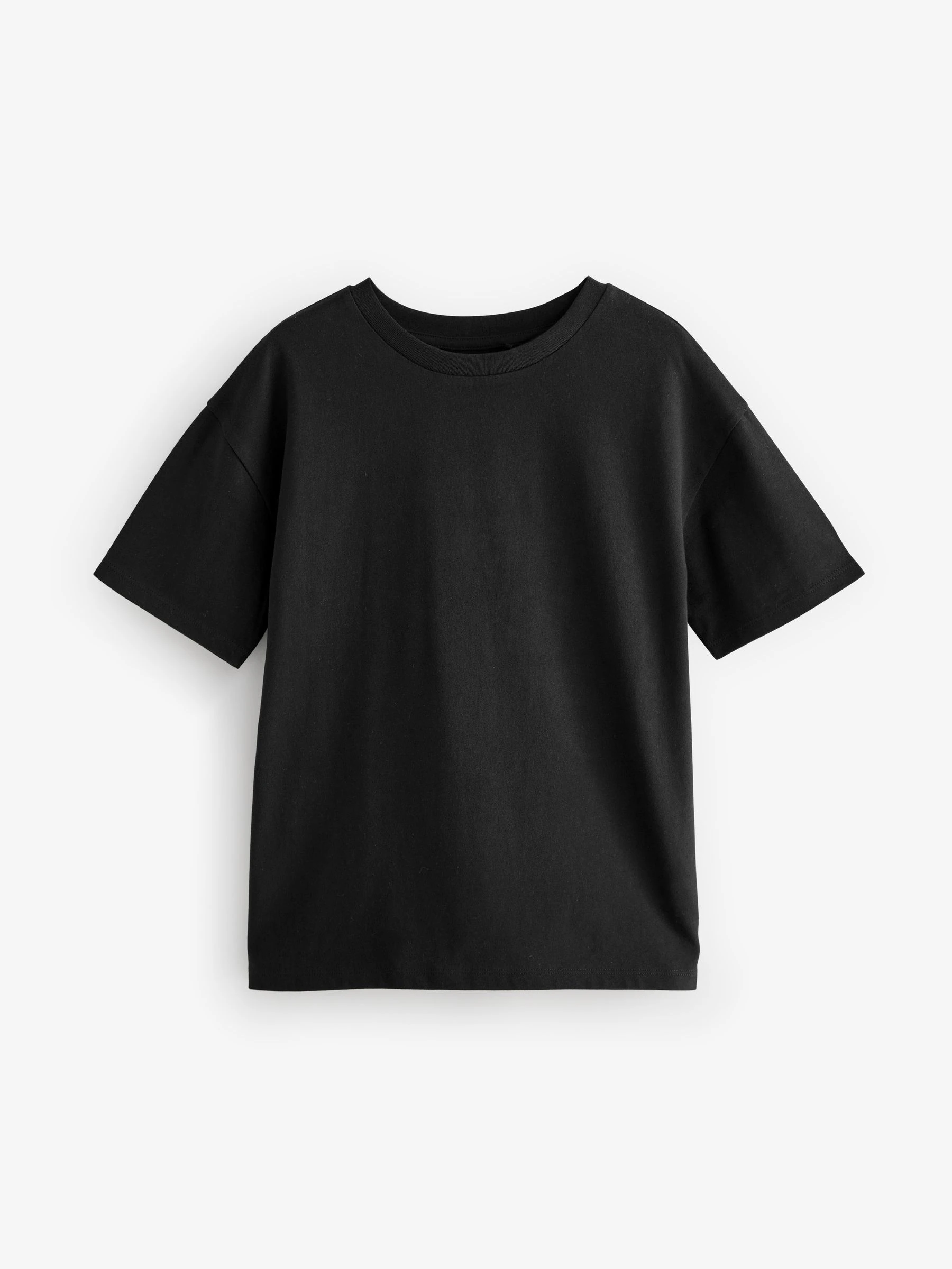 Zwart - Oversized T-shirt (3-16 jr)