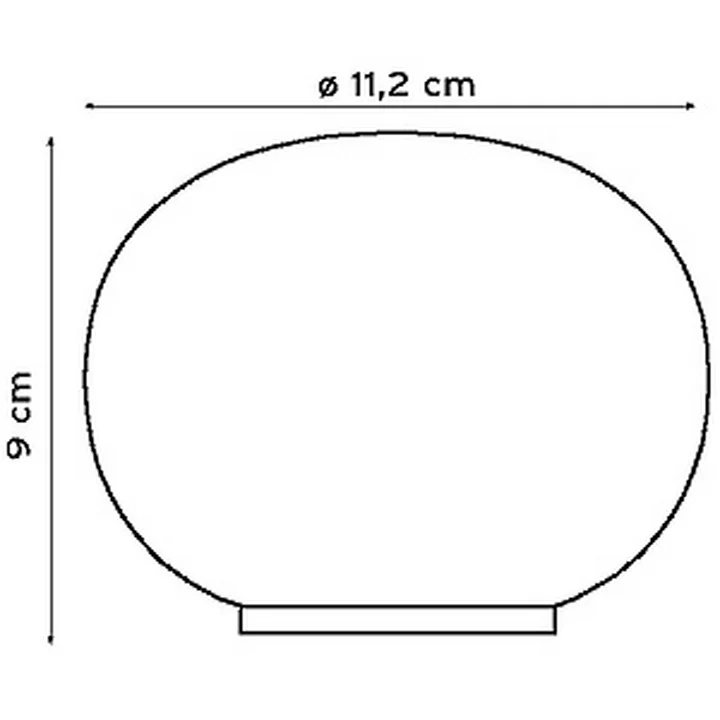 Flos - Mini Glo-Ball T Tischleuchte