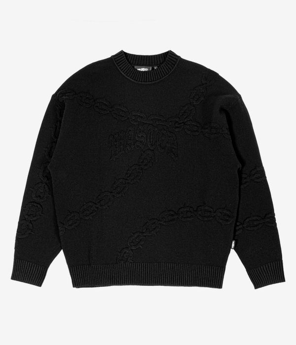 Wasted Paris Chrome Sweatshirt (black)
