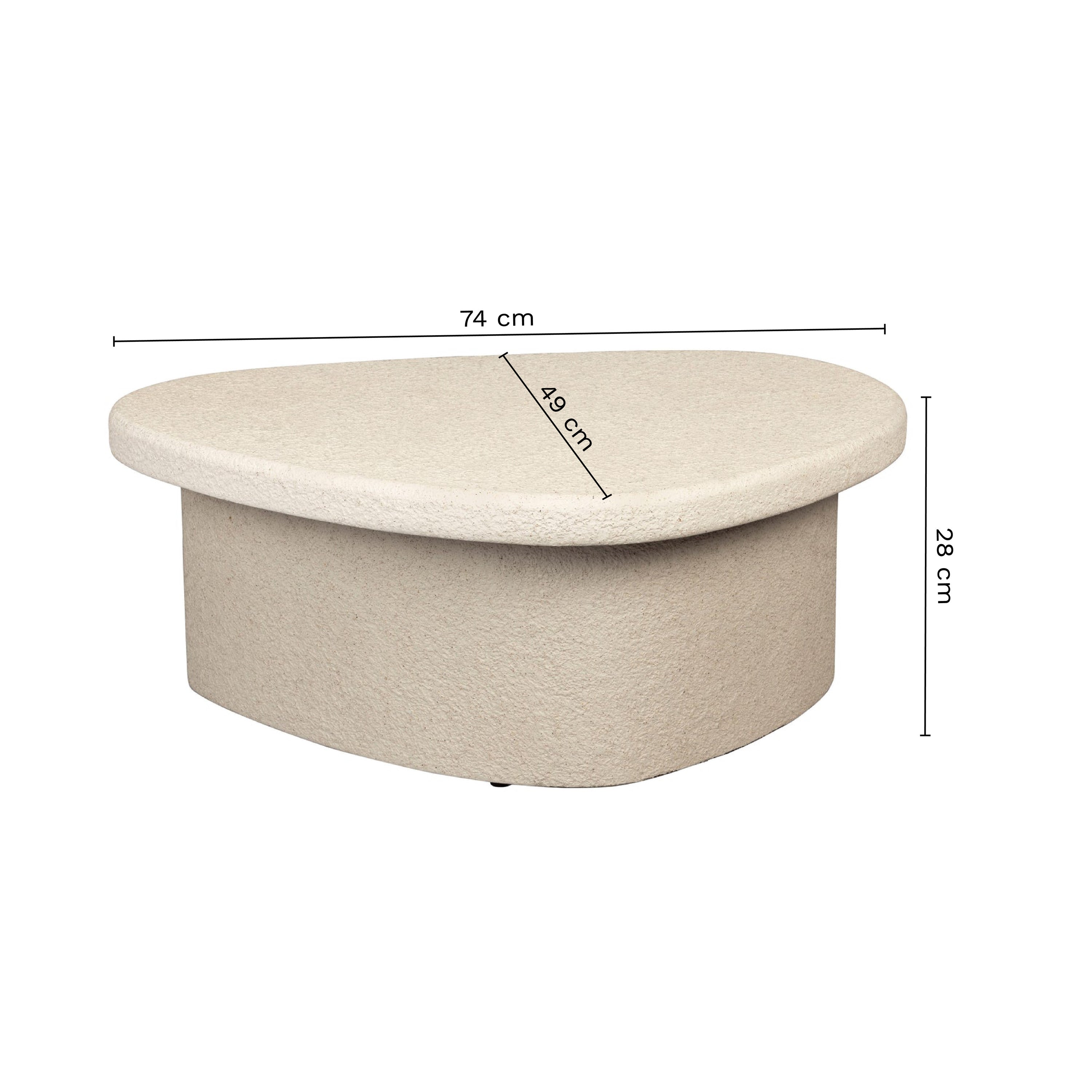 Dutchbone Veda Salontafel - 74 x 49 cm