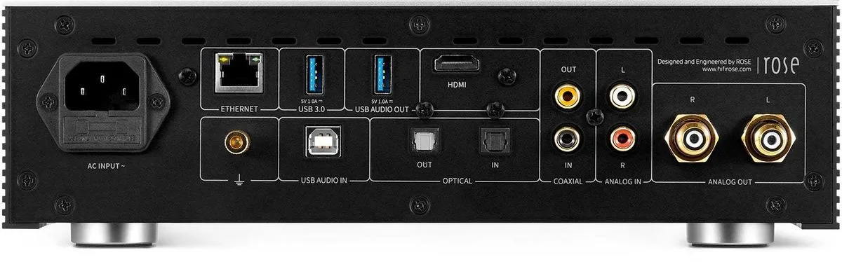 Rose RS250A Silver Lecteurs réseau audio