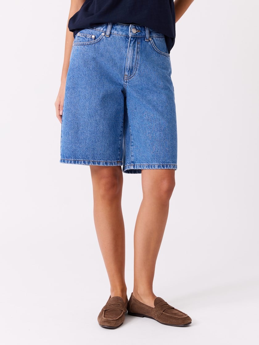 Romi bermudashorts Super Stonewashed
