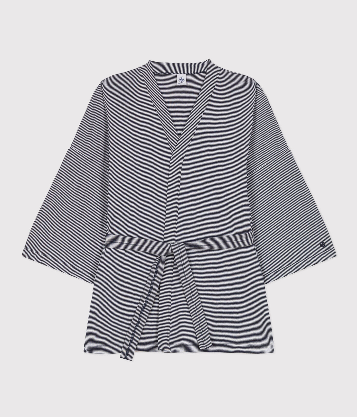 Kimono rayé femme