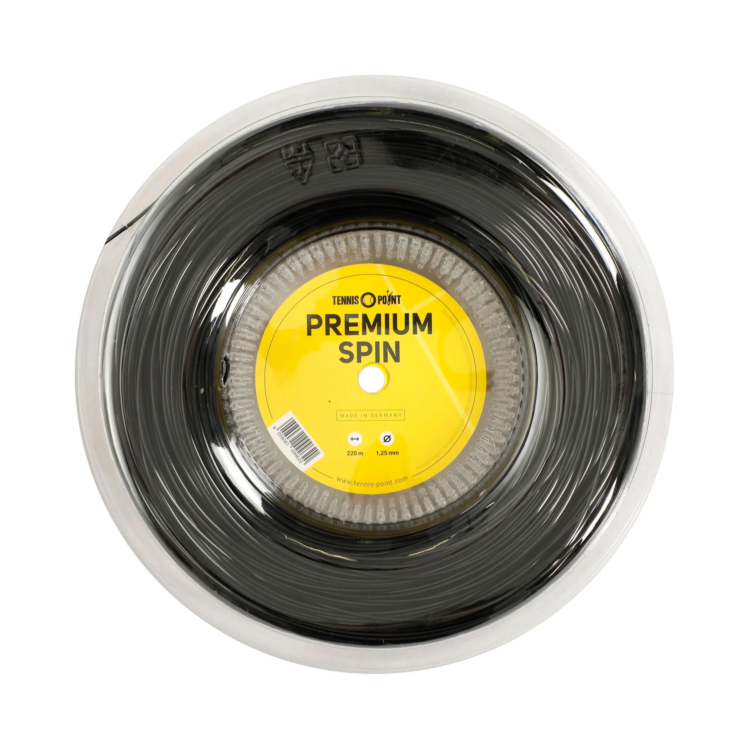 Tennis-Point Premium Spin Bobine Cordage 220m - Noir