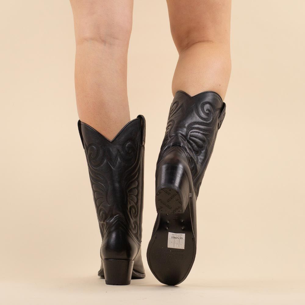 Sendra Bartolo Negro 11627 westernlaarzen