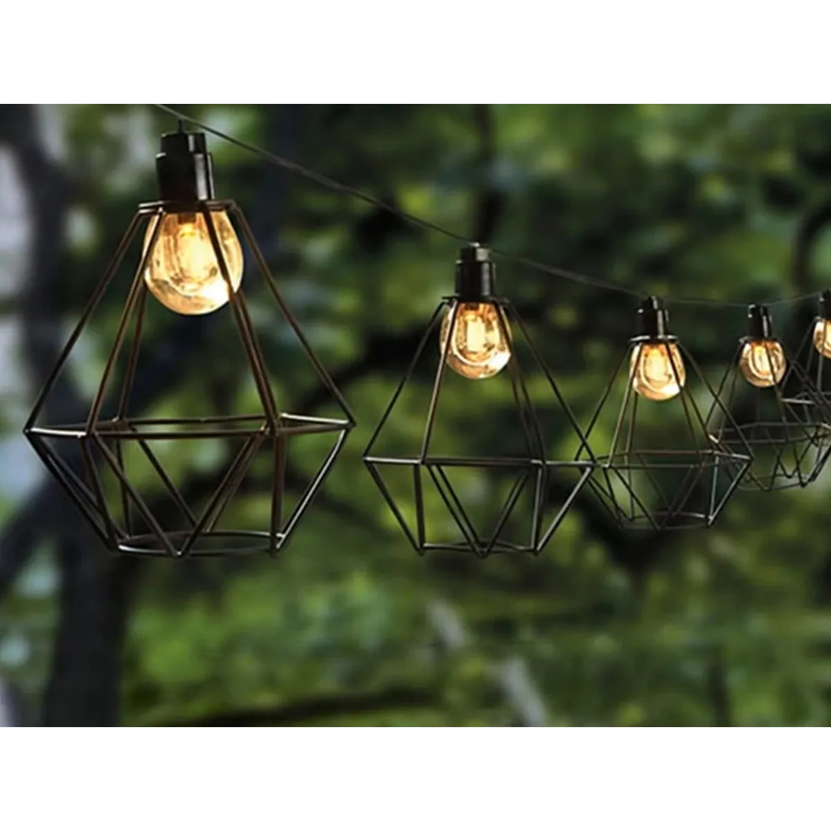 Lumisky Guirlande solaire Mily - 10 LED Blanc chaud