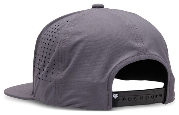 Casquette Fox Non Stop Tech Snapback Homme Gris OS