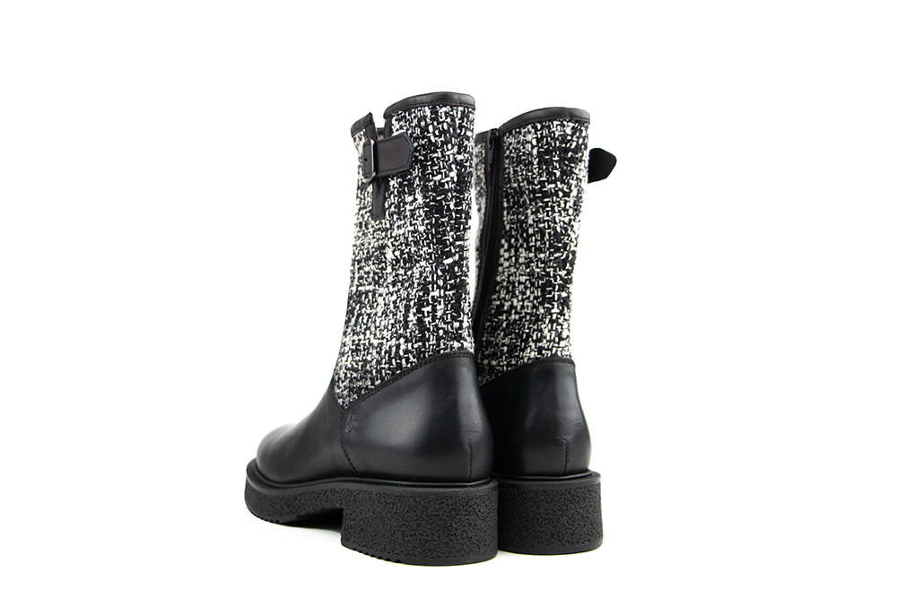 DL Sport Bikerboot Vitello Nero Chanel