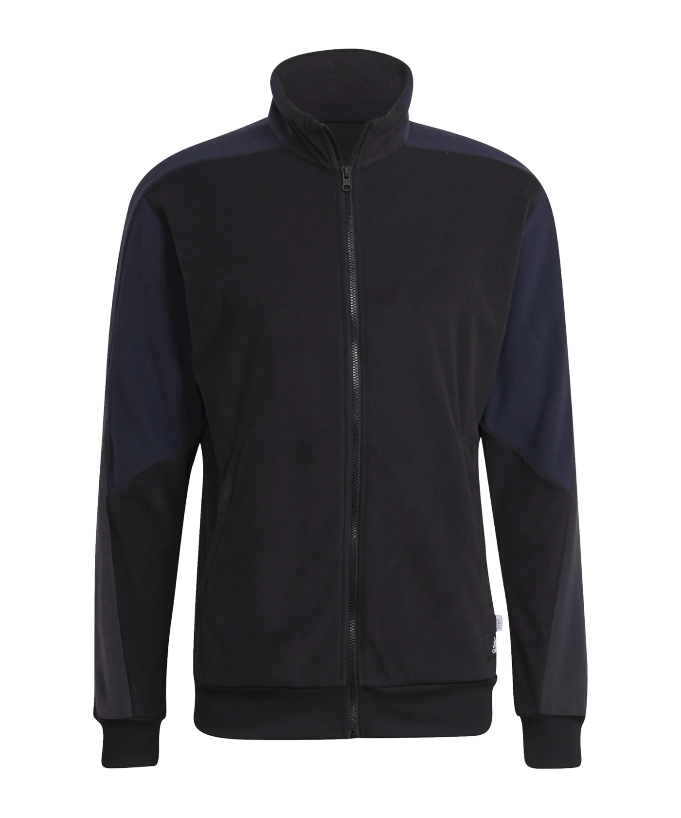 adidas Future Icons Fleece Trainingsjacke Schwarz