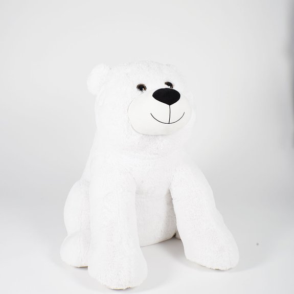 Peluche Ours Polaire Assis