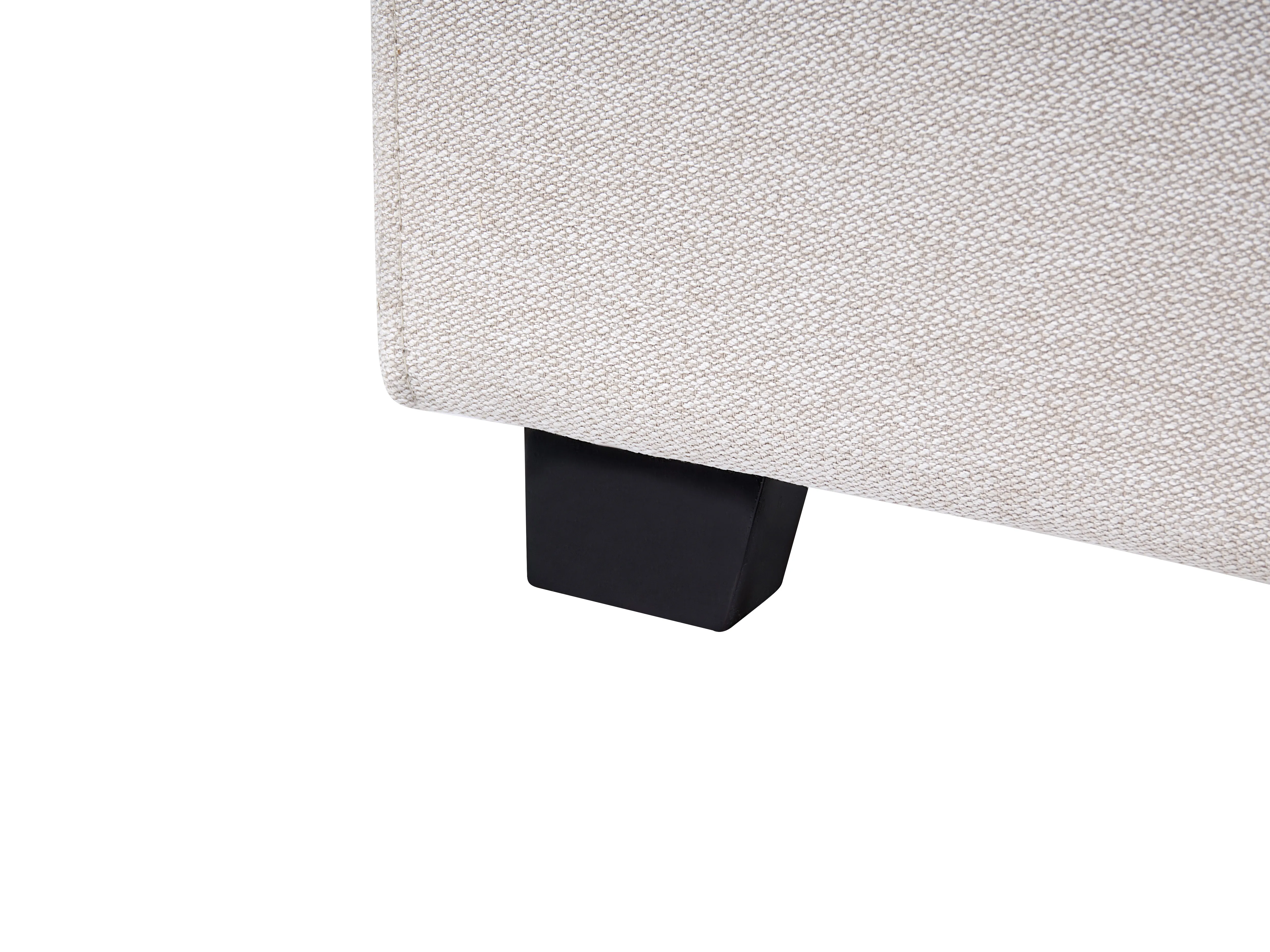 Waterbed Stof VAUCLUSE 160 x 200 cm Gebroken wit