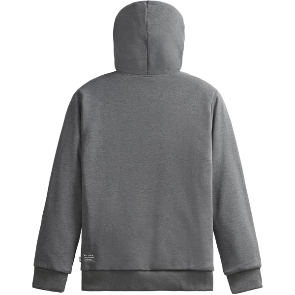 Sweatshirt PICTURE YINNI PLUSH ZIP HOODIE DARK GREY MELANGE