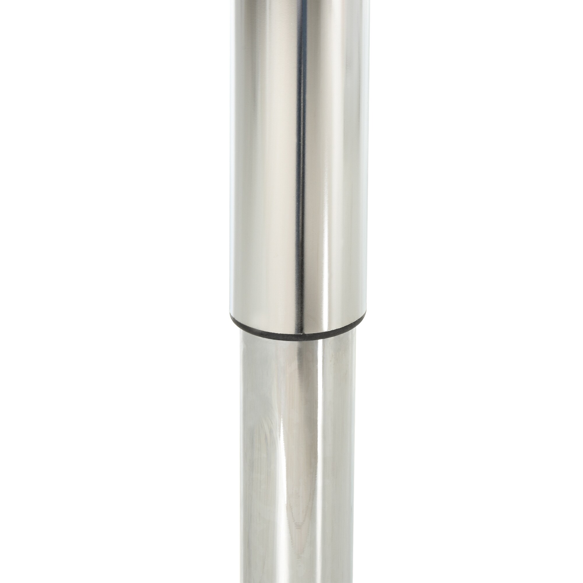 HOMCOM Bistrotisch höhenverstellbar weiß 60 x 60 x 71-92 cm (BxTxH)