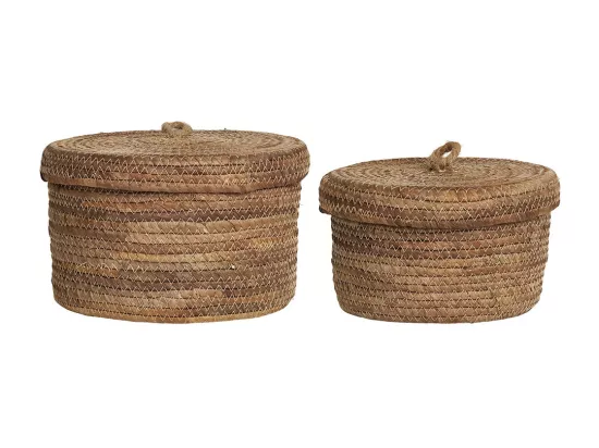 Desio paniers set de 2 naturel.