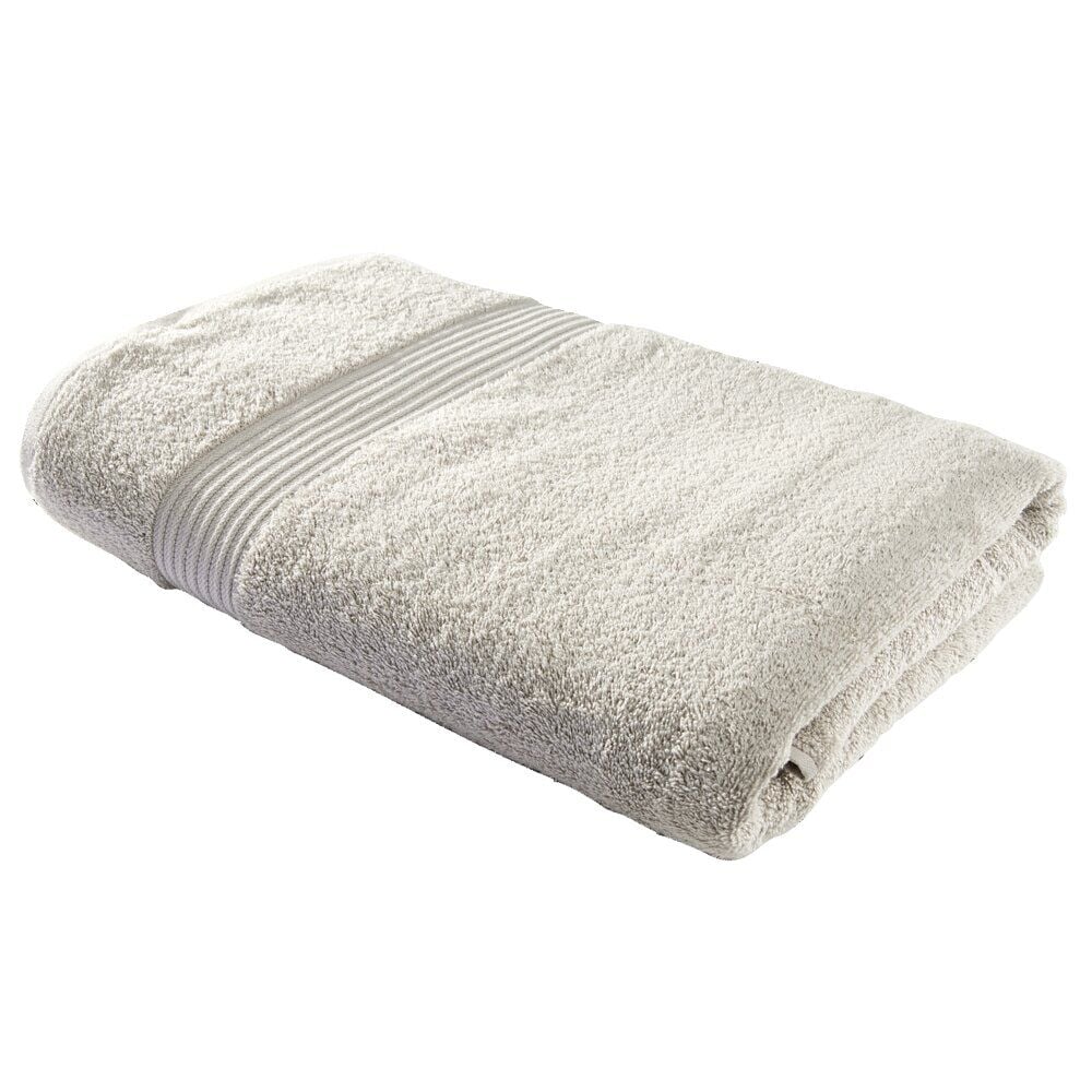 Drap de bain maxi 90x150cm coton beige dune
