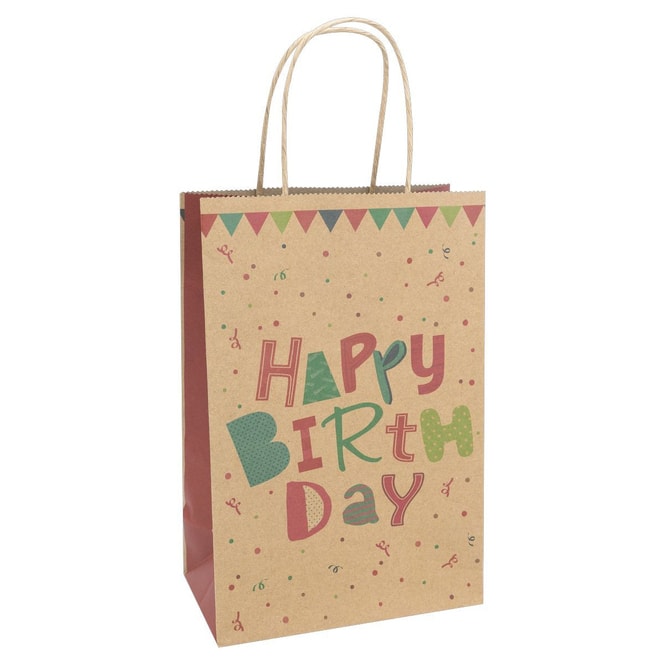 Geschenktasche - Happy Birthday - Größe L