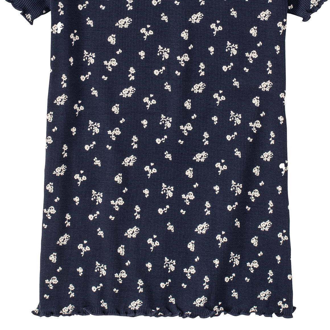 Beatwear Mädchen T-Shirt mit Spitze dunkelblau