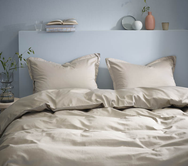 Prime satengsengesett 140x200 beige