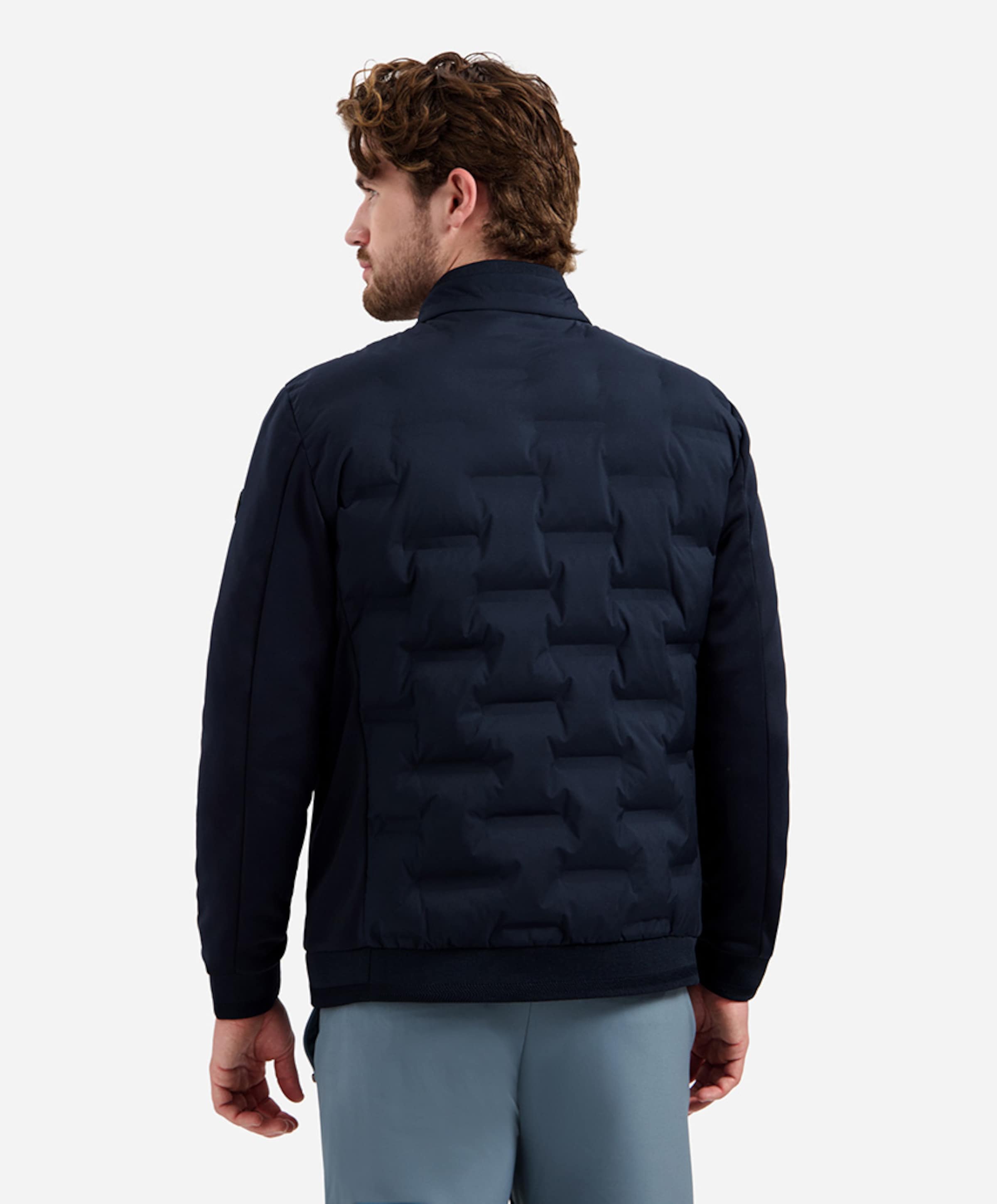No Excess Heren jas blauw