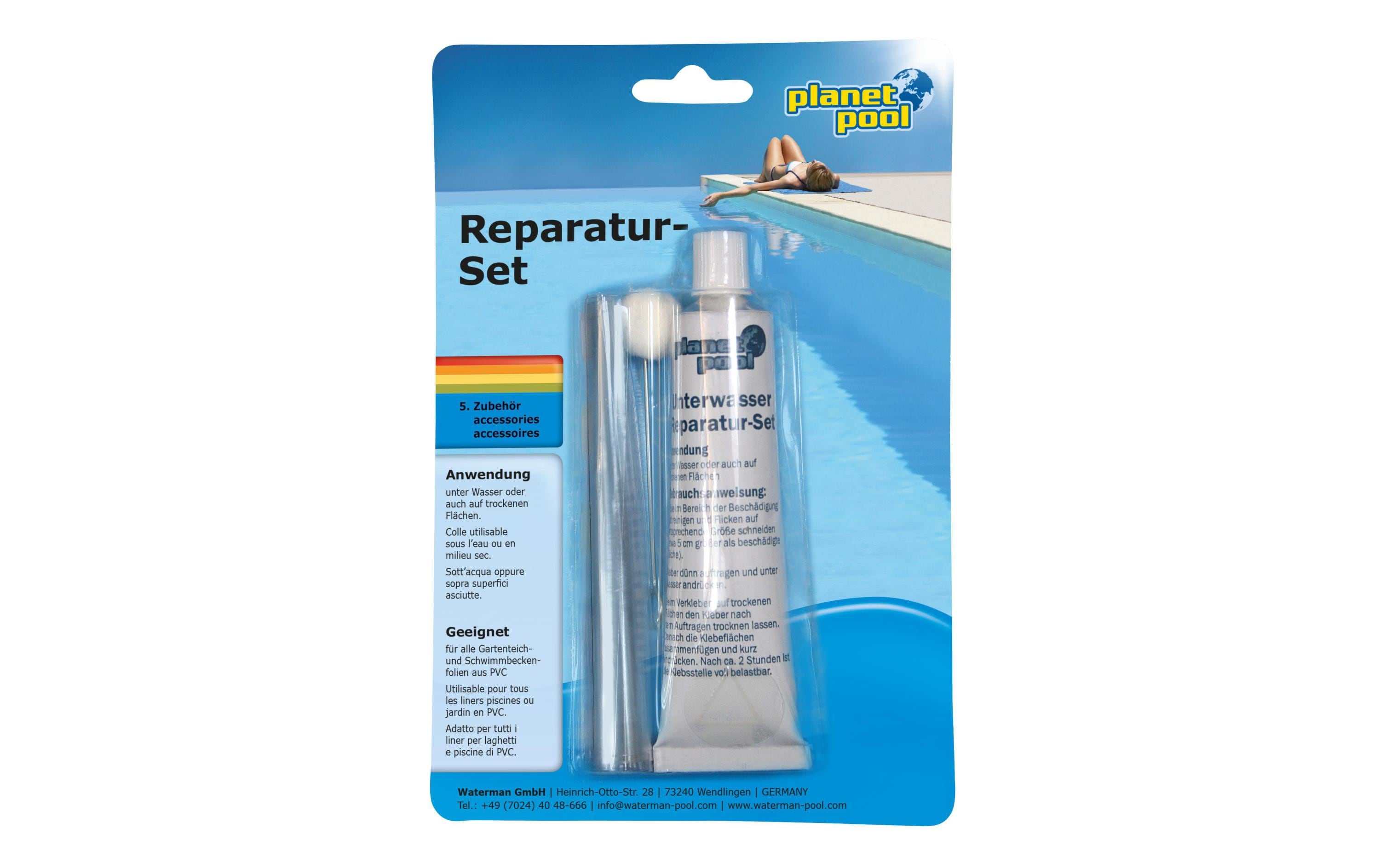 ReparatursetUnterwasser Reparatur-Set für Pools und Gartenteiche
