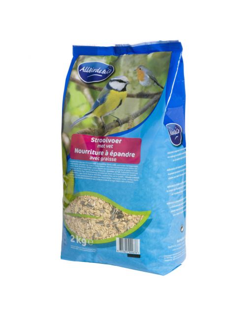 Allbirds&Co Strooivoer 2 kg - Tuinvogelvoer