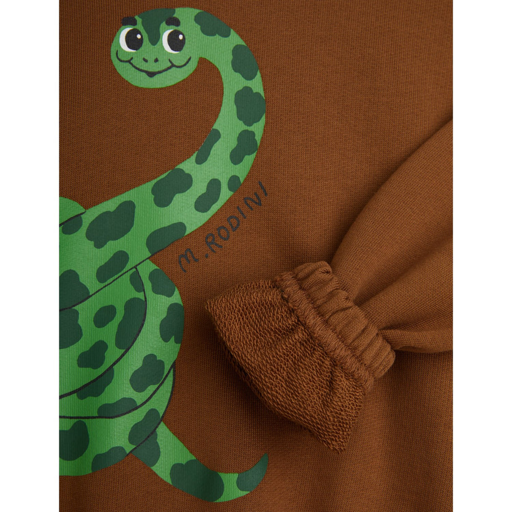 Køb Mini Rodini Brown Snake Sweatshirt