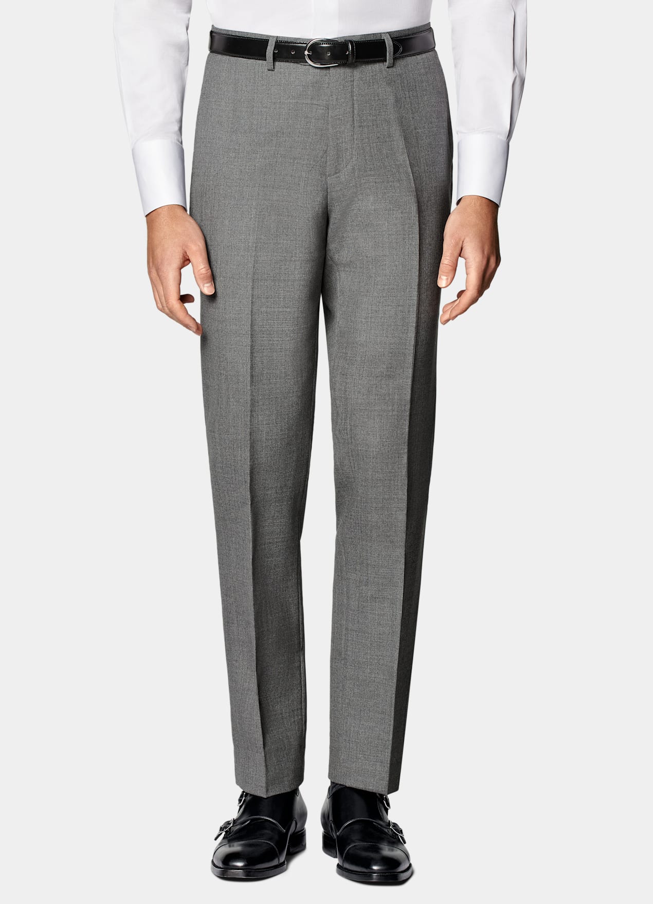 Costume Perennial Lazio coupe Tailored gris moyen