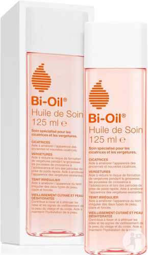Bi-Oil Huile De Soin Spécialisé Pour Cicatrices Et Vergetures Flacon 125ml