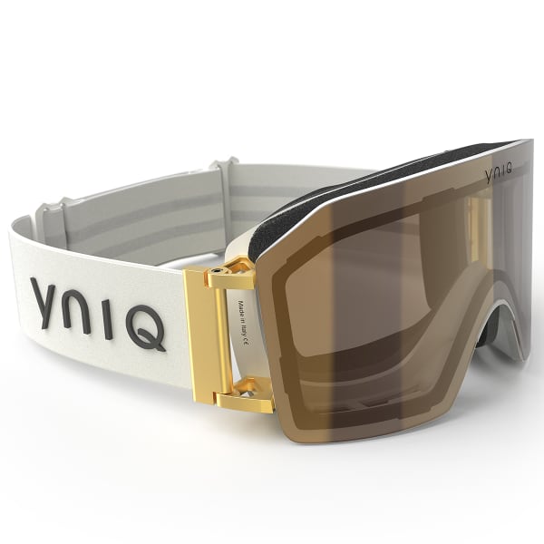Masque de ski YNIQ NINE WHITE GOLD