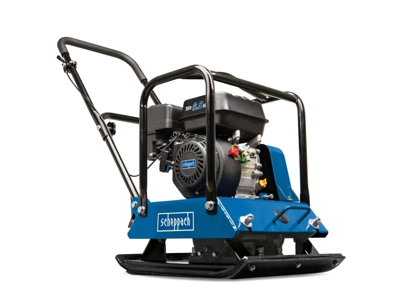 Scheppach HP2200S, Vibrationsplade, 196 cm³, 25 m/min, 35 cm, 3,5 L, Stål