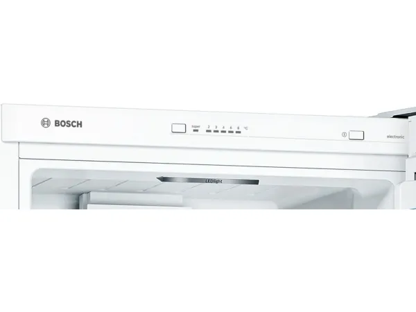 Bosch Serie | 4 KGV362WEAS - Køleskab/fryser - bund-fryser - bredde: 60 cm - dybde: 65 cm - højde: 186 cm - 308 liter - Klasse E - hvid