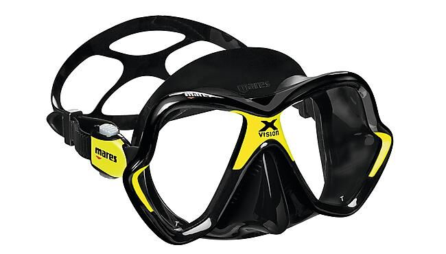MARES - MASQUE DE PLONGEE X VISION - SILICONE NOIR
