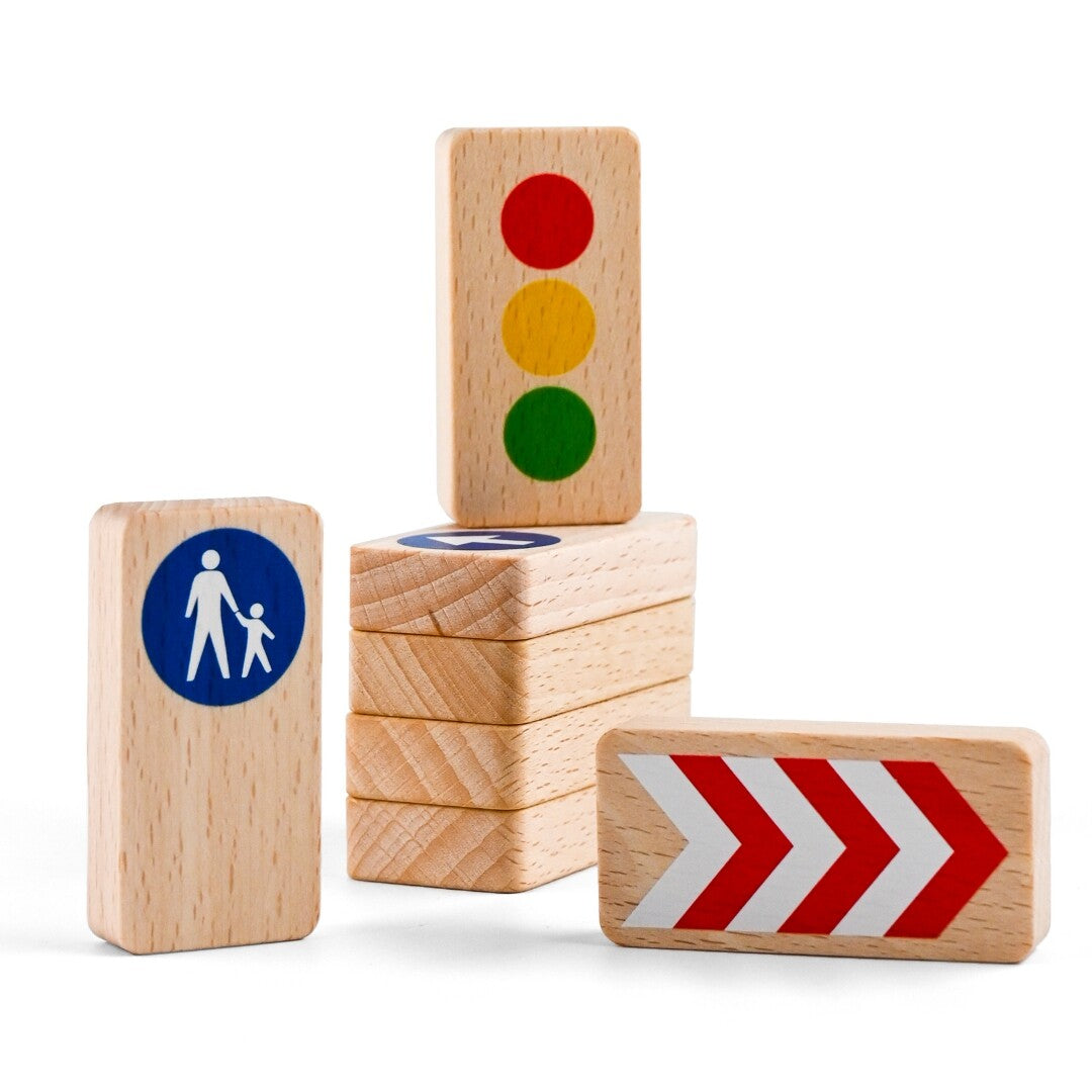 Waytoplay verkeersborden 8-delig