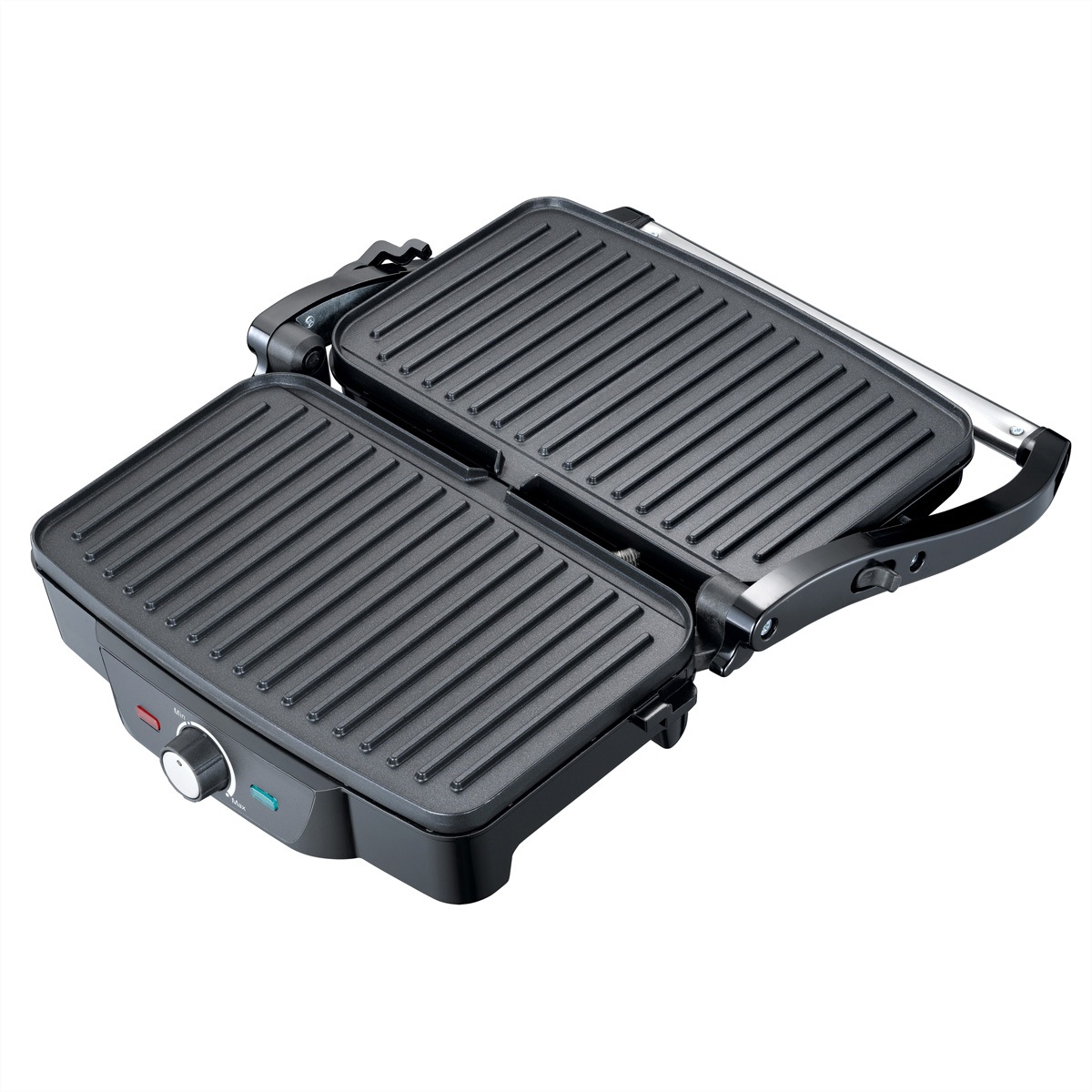 MELISSA Tischgrill »Melissa Tischgrill 16240108, Panini/Tischgrill, schwarz, 1600W«
