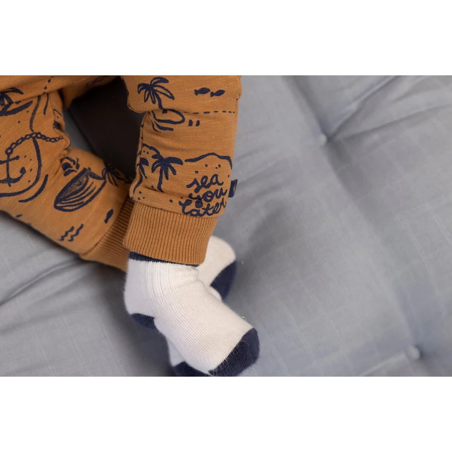 Feetje Sweathose No Waves No Fun Camel