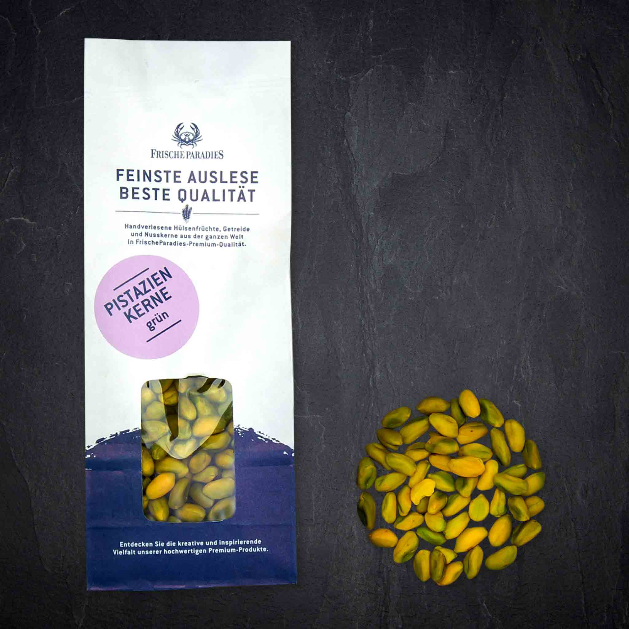 Pistazienkerne grün